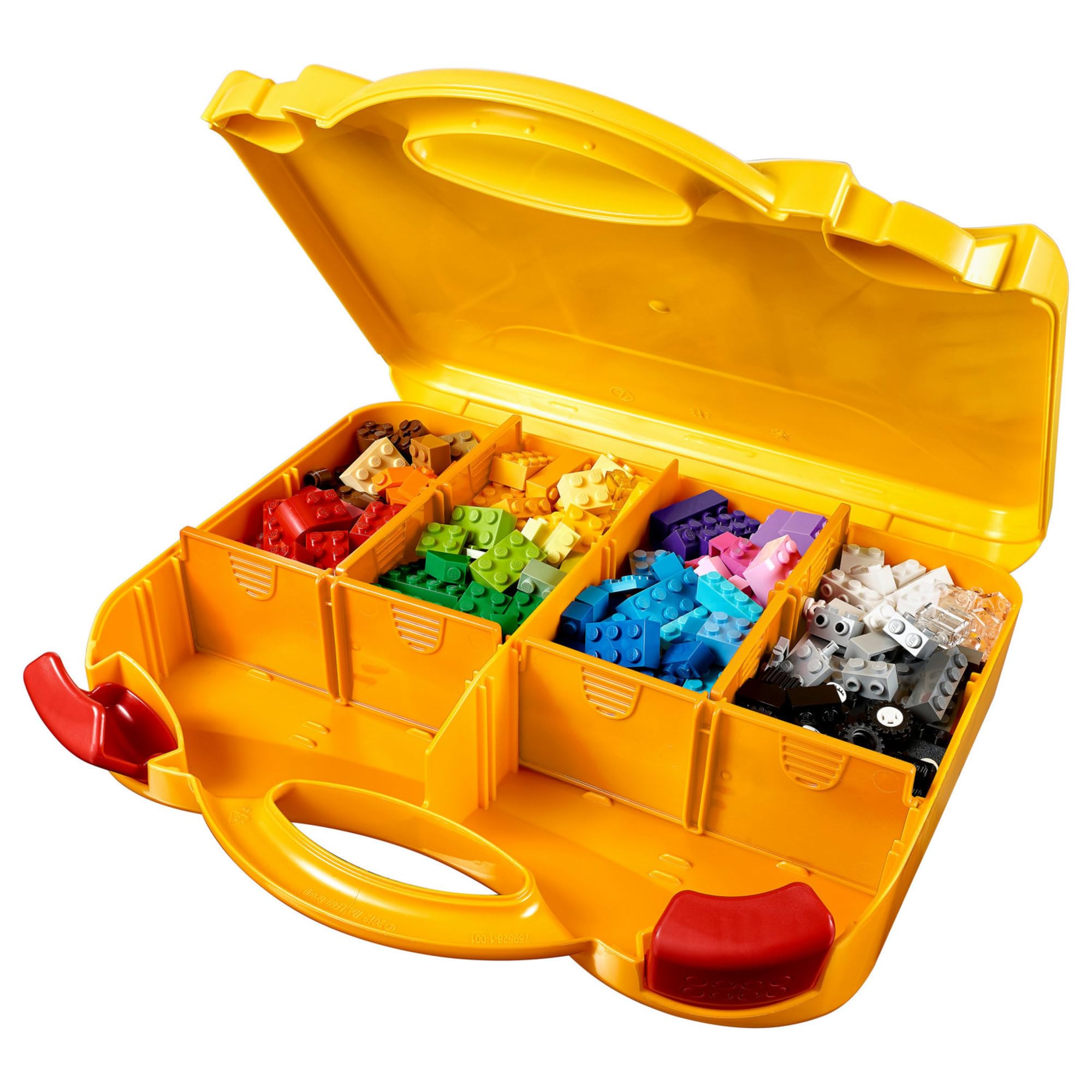 LEGO Classic Creative Suitcase 10713 - Includes Sorting Storage Organizer Case with Fun Colorful Building Bricks, Preschool Learning Toy for Kids, Boys and Girls Ages 4 Years Old and Up
