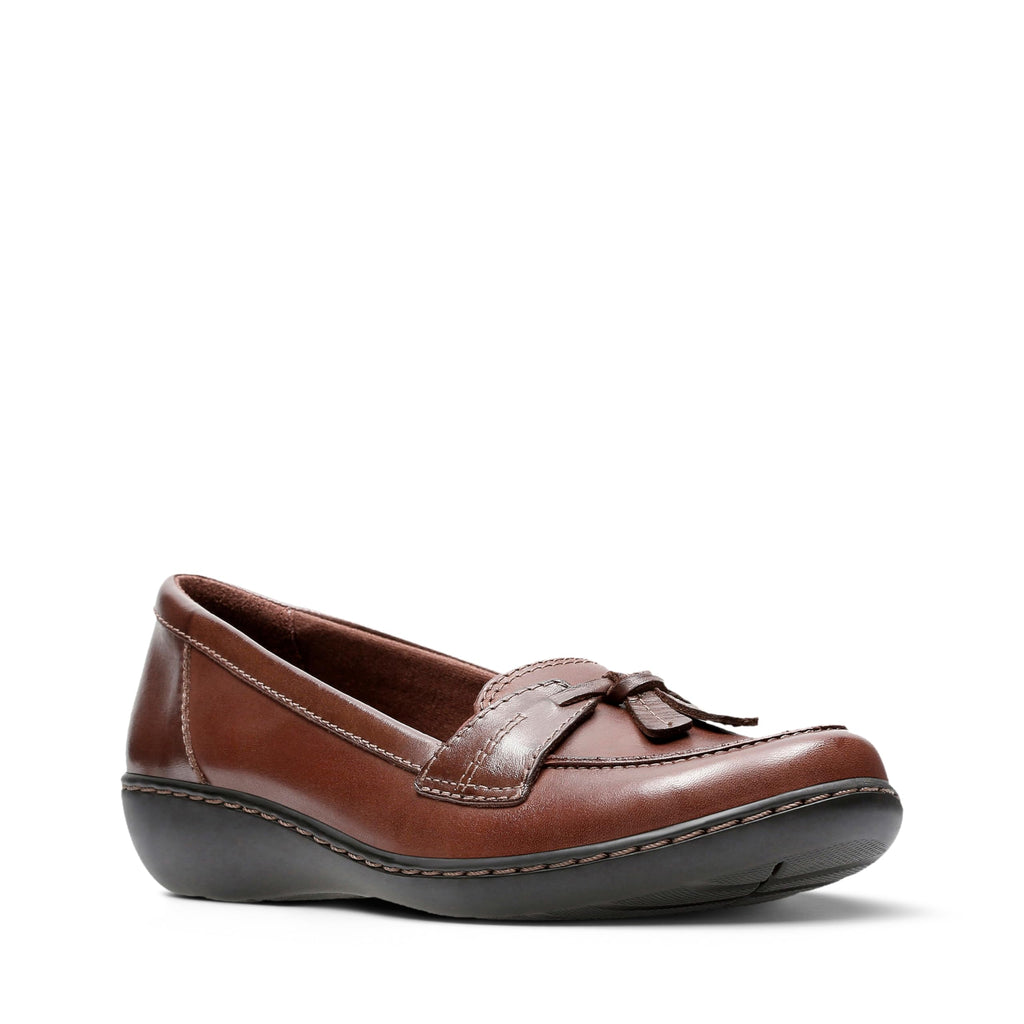 Clarks Women's Ashland Bubble Loafer, Brown Multi, 10