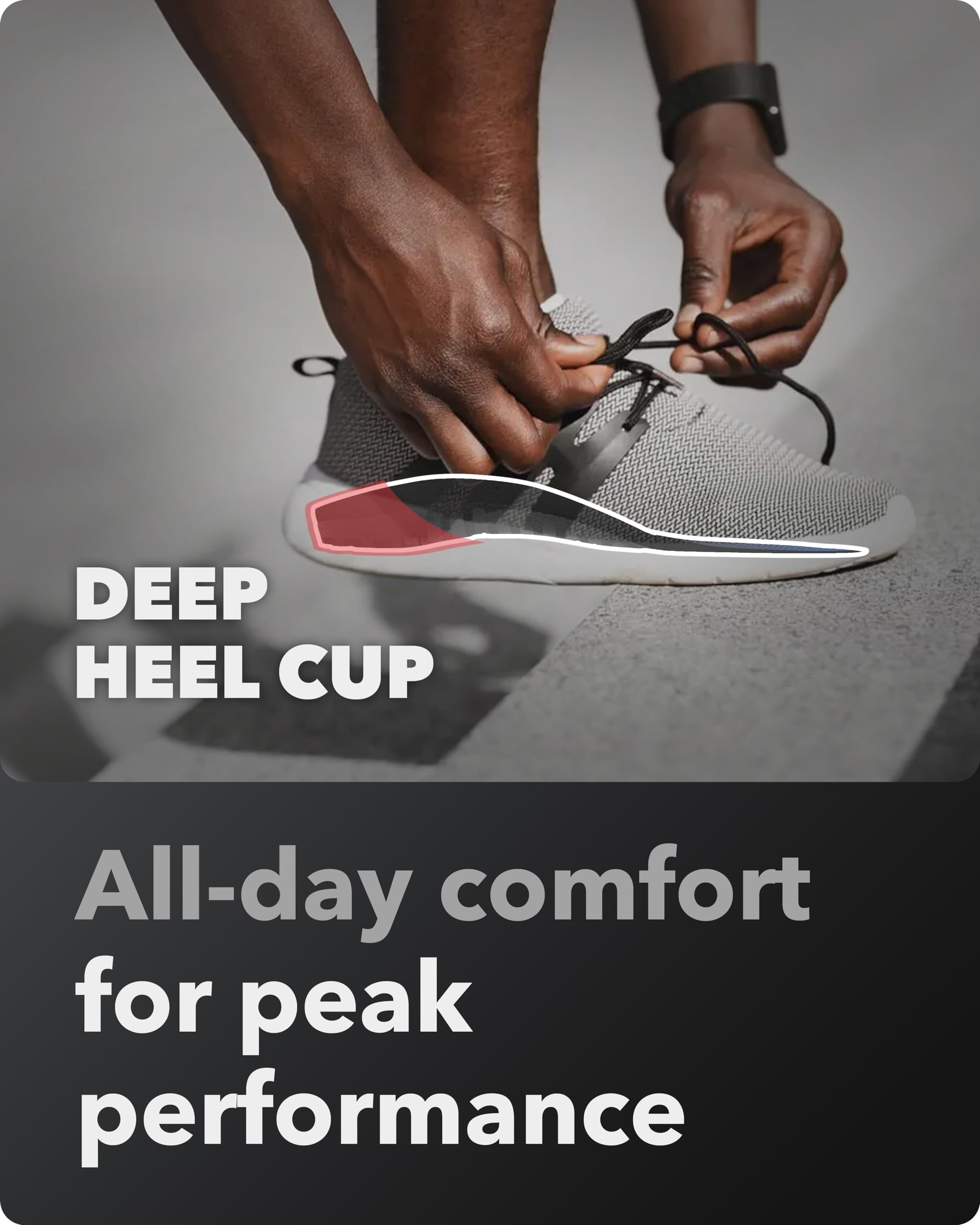Spenco Total Support Max Shoe Insoles(FSA&HSA Eligible)Orthotic Metatarsal Arch Support Inserts, Absorbs Shock,Reduces Over-Pronation,Conforms to Foot Contours, Deep Heel Cupping Women's 5-6.5