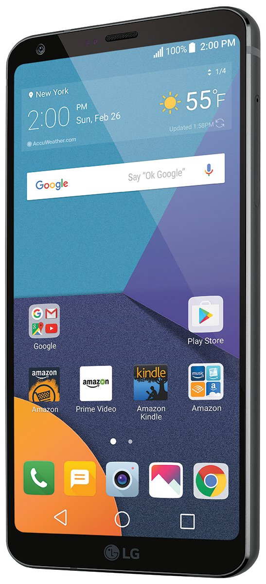 LG G6 – 32 GB – Unlocked (AT&T/T-Mobile/Verizon) – Black – Prime Exclusive