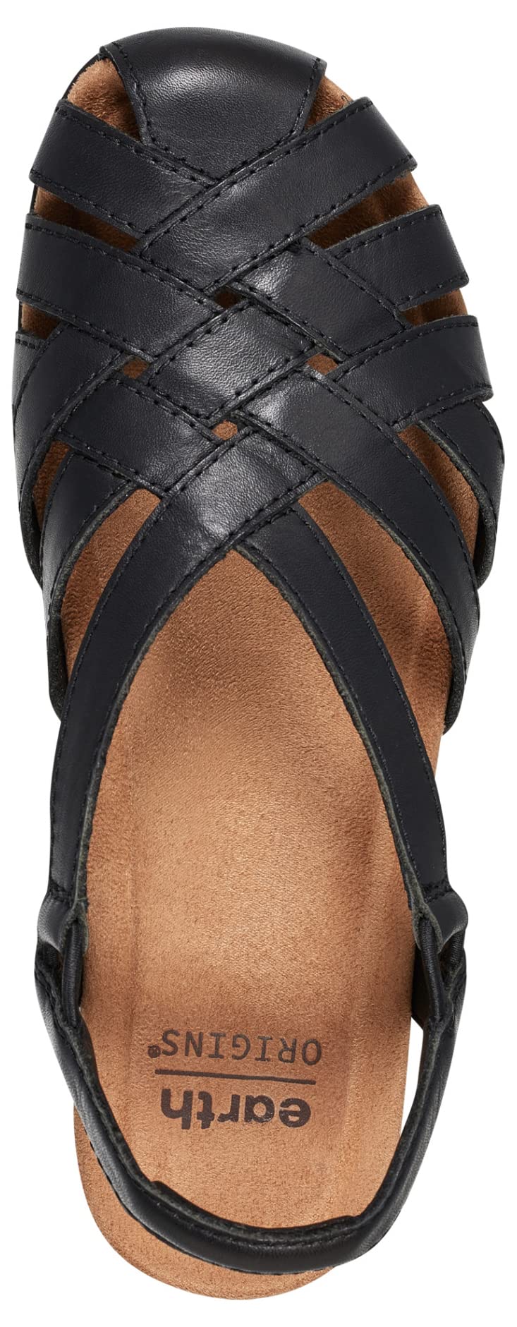 Earth® Women's BERRI Casual Sandal, Black 001, 9.5 W