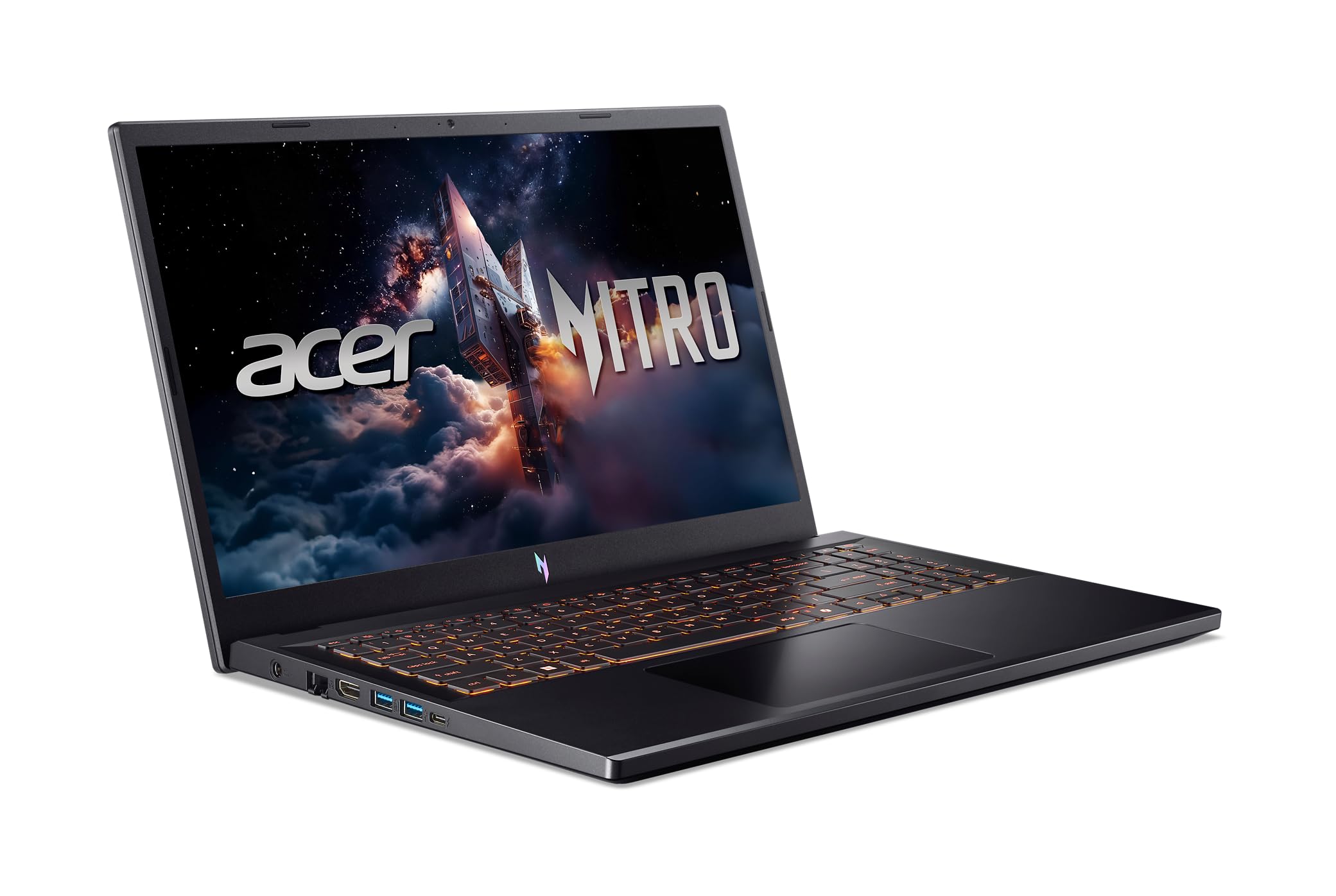 acer Nitro V Gaming Laptop | Intel Core i9-13900H Processor | NVIDIA GeForce RTX 5060 Laptop GPU | 15.6" FHD IPS 165Hz Display | 16GB DDR4 | 1TB Gen 4 SSD | Wi-Fi 6 | Backlit KB | ANV15-52-98KV