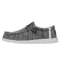 HEYDUDE Men's Wally Stretch Stone White Men's Size 11 | Men's Loafers | Men's Slip On Shoes | Comfortable & Light-Weight