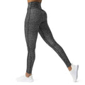Aoxjox High Waisted Workout Leggings for Women Trinity Yoga Pants 26.5" (Blackness Dot Print, 3X-Large)