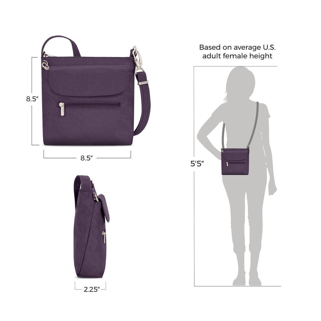 Travelon Anti-Theft Classic Mini Shoulder Bag