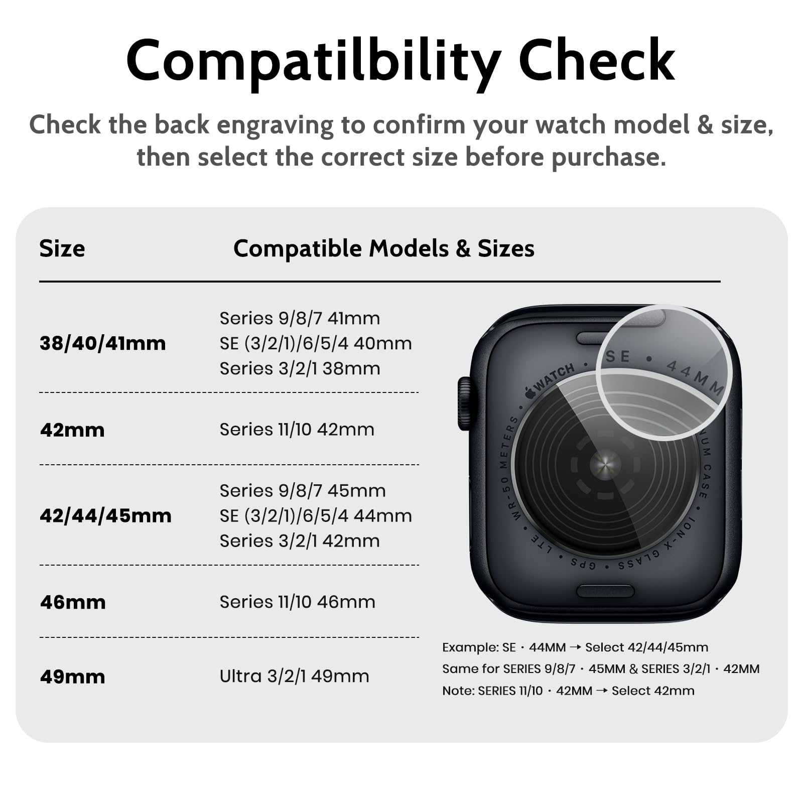 amBand Bands Compatible with Apple Watch 9/8/7/6/5/4 & SE 3/2/1 45mm/44mm Case for Men, M1 Sport Series Rugged Case Protective Cover for iWatch SE3/SE2/6/SE/5/4/3 42/44/45mm Men Black