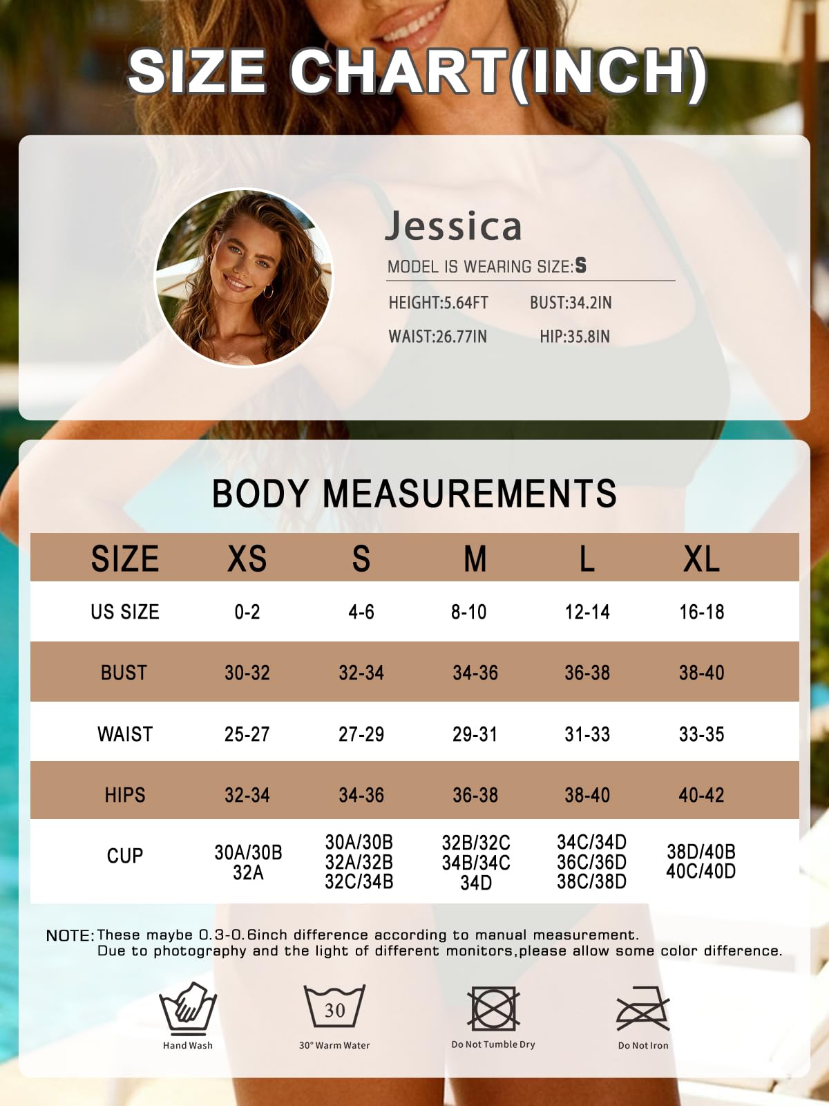 OWICA Women's 2 Piece Bikini Set Sexy Bathing Suits for Women Adjustable Spaghetti Straps Bandeau High Cut Swimsuit 2026 Aqua Green
