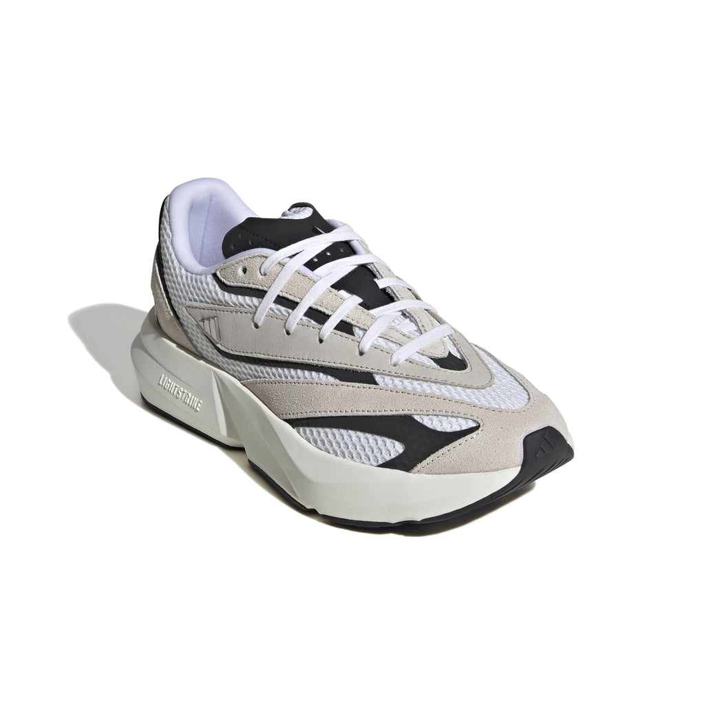 Adidas Womens Lightstride Sportswear, Alumina/Silver Metallic/Black, 8