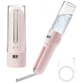 WeWi HLTH Electric Portable Bidet – Rechargeable Travel Bidet for Women Postpartum Care & Personal Hygiene | with 3 Pressure Modes for Home Travel & Camping (Pink)