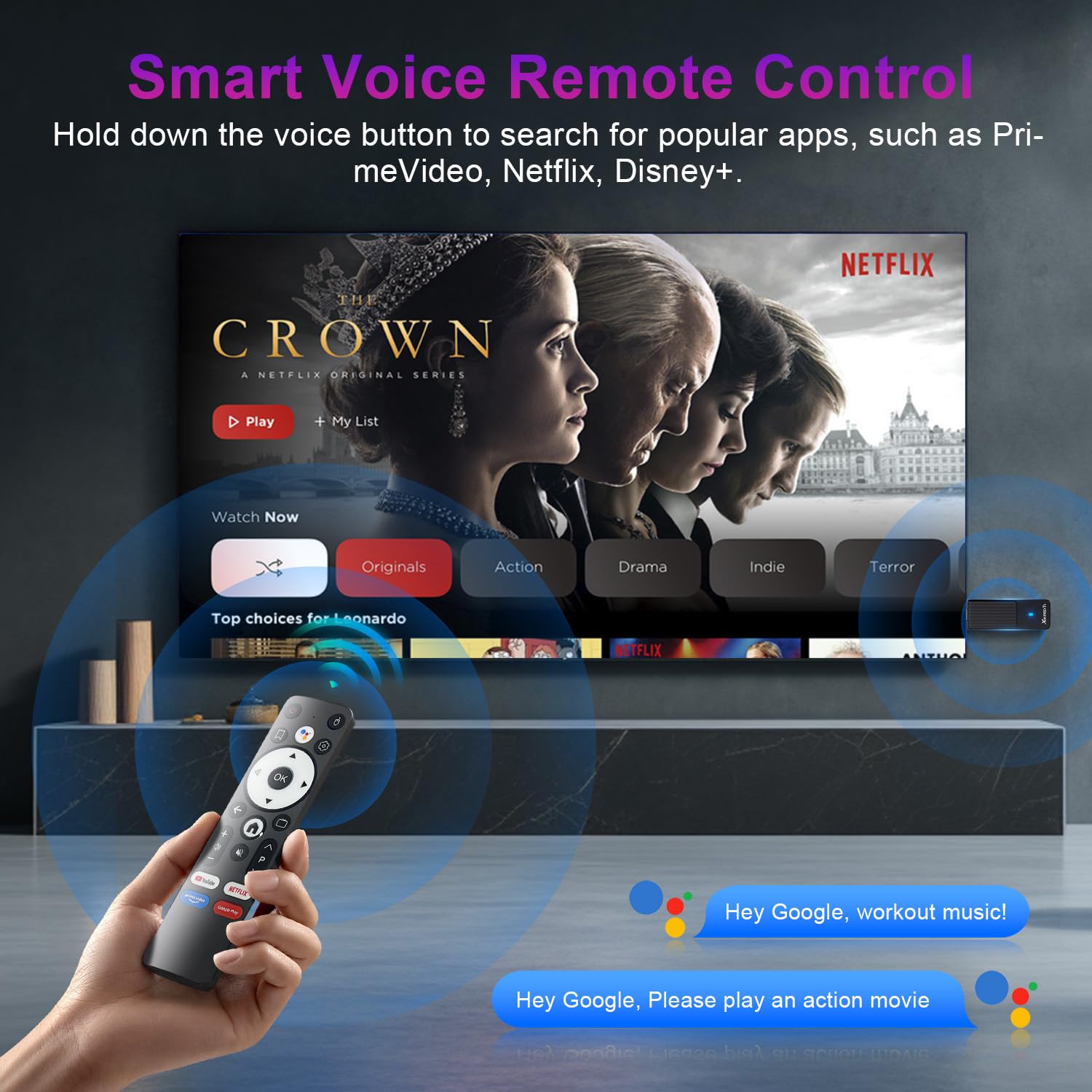 Android 14.0 TV Stick 2026, X88 PRO T1 Android TV Stick 2GB RAM 16GB ROM with RK3518 Quad-Core WiFi6 BT5.0 4K HD Video Output for Smart TV