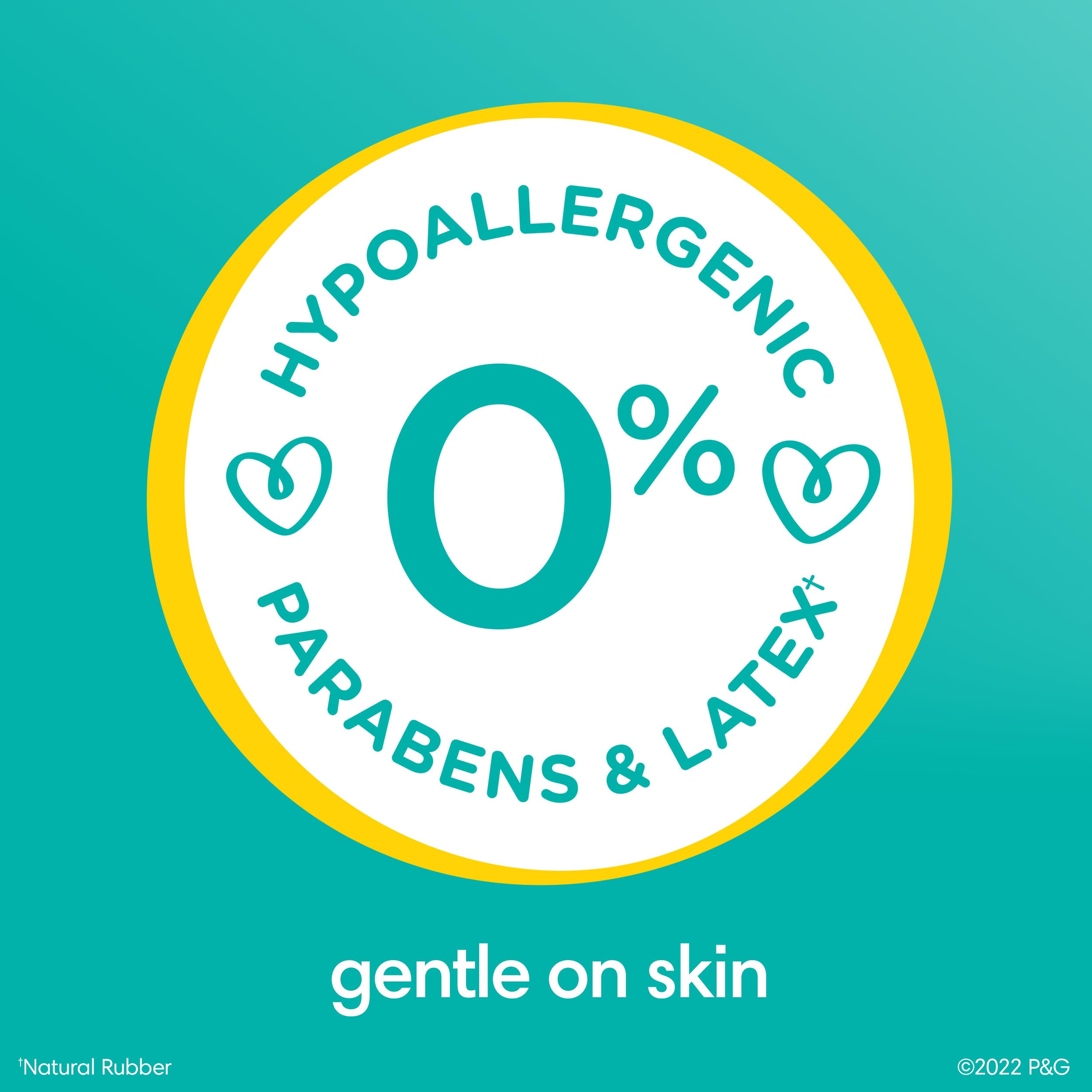 Pampers Baby Wipes Sensitive, Water Based Hypoallergenic and Unscented 504 Total (6 Flip-Top Packs)