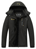 MOERDENG Women's Waterproof Ski Jacket Warm Winter Snow Coat Mountain Windbreaker Hooded Raincoat Jacket