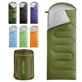 FARLAND Sleeping Bags for Adults, 3 Season Warm & Cool Weather, Lightweight Camping Sleeping Bag for Kids Family Camping Essentials with Compression Sack for Hiking