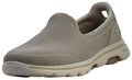 Skechers Women's Go Walk 5 Sneaker, Taupe, 7.5 Wide