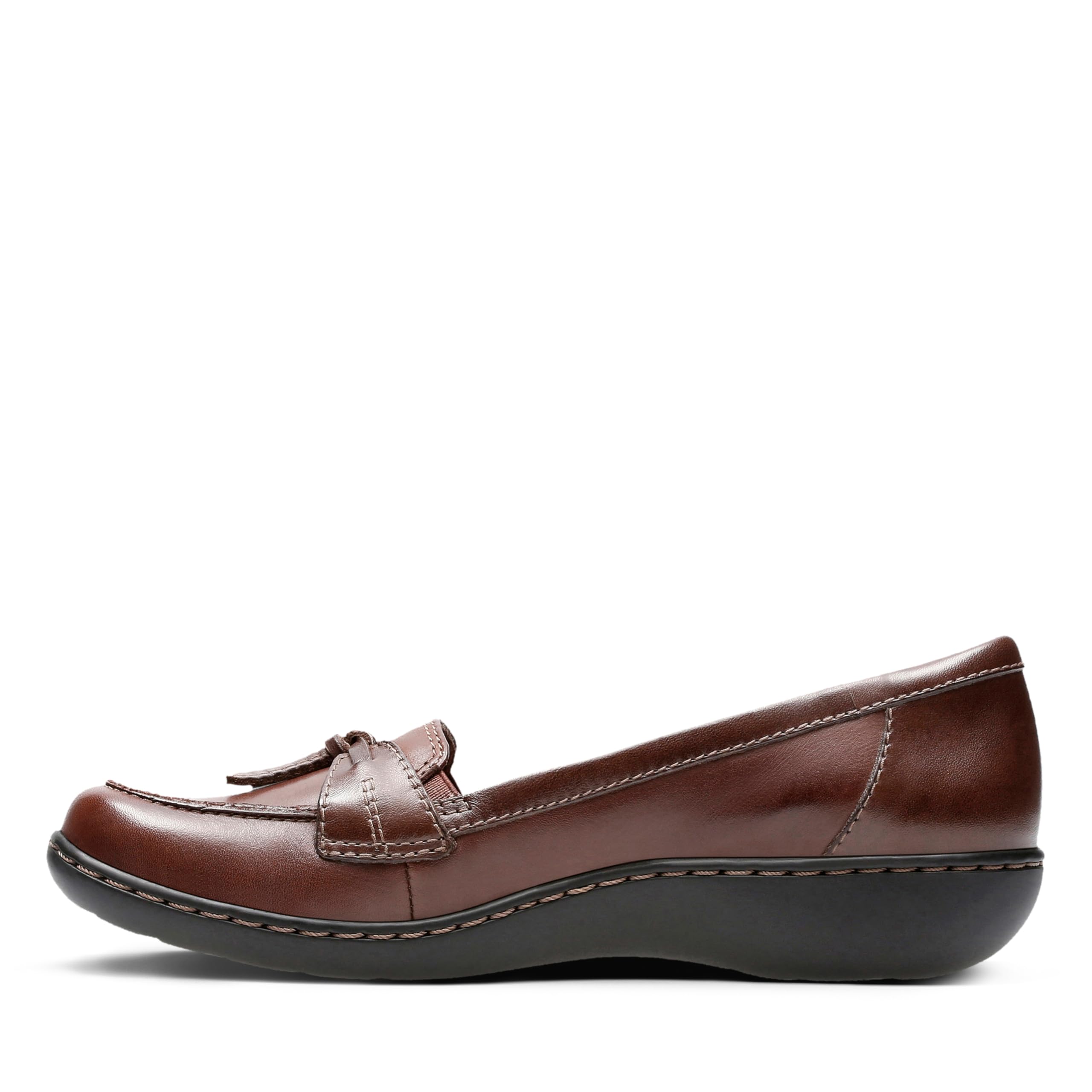 Clarks Women's Ashland Bubble Loafer, Brown Multi, 10