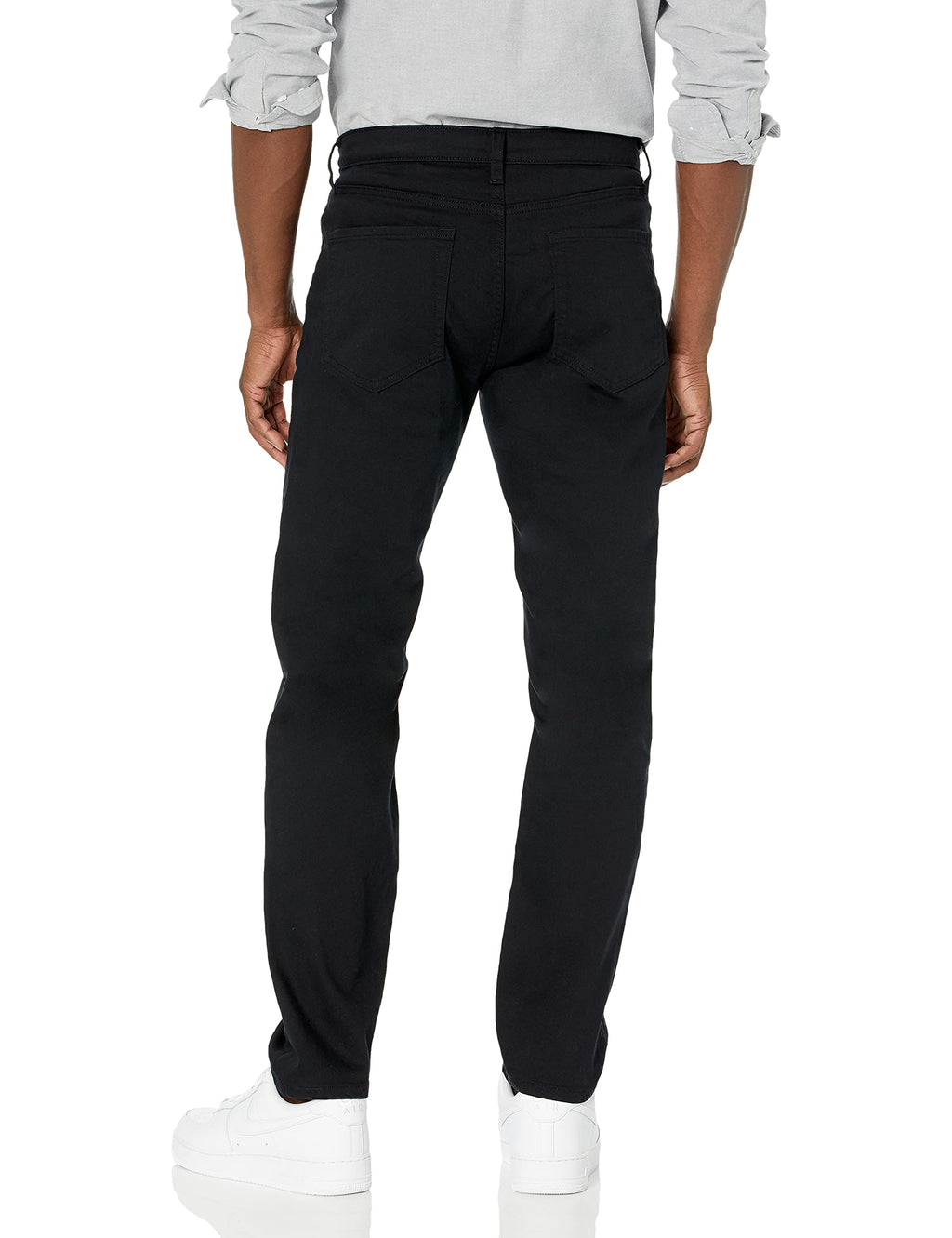 Amazon Essentials Men's Athletic-Fit Stretch Jeans - Discontinued Colors, Black, 40W x 28L