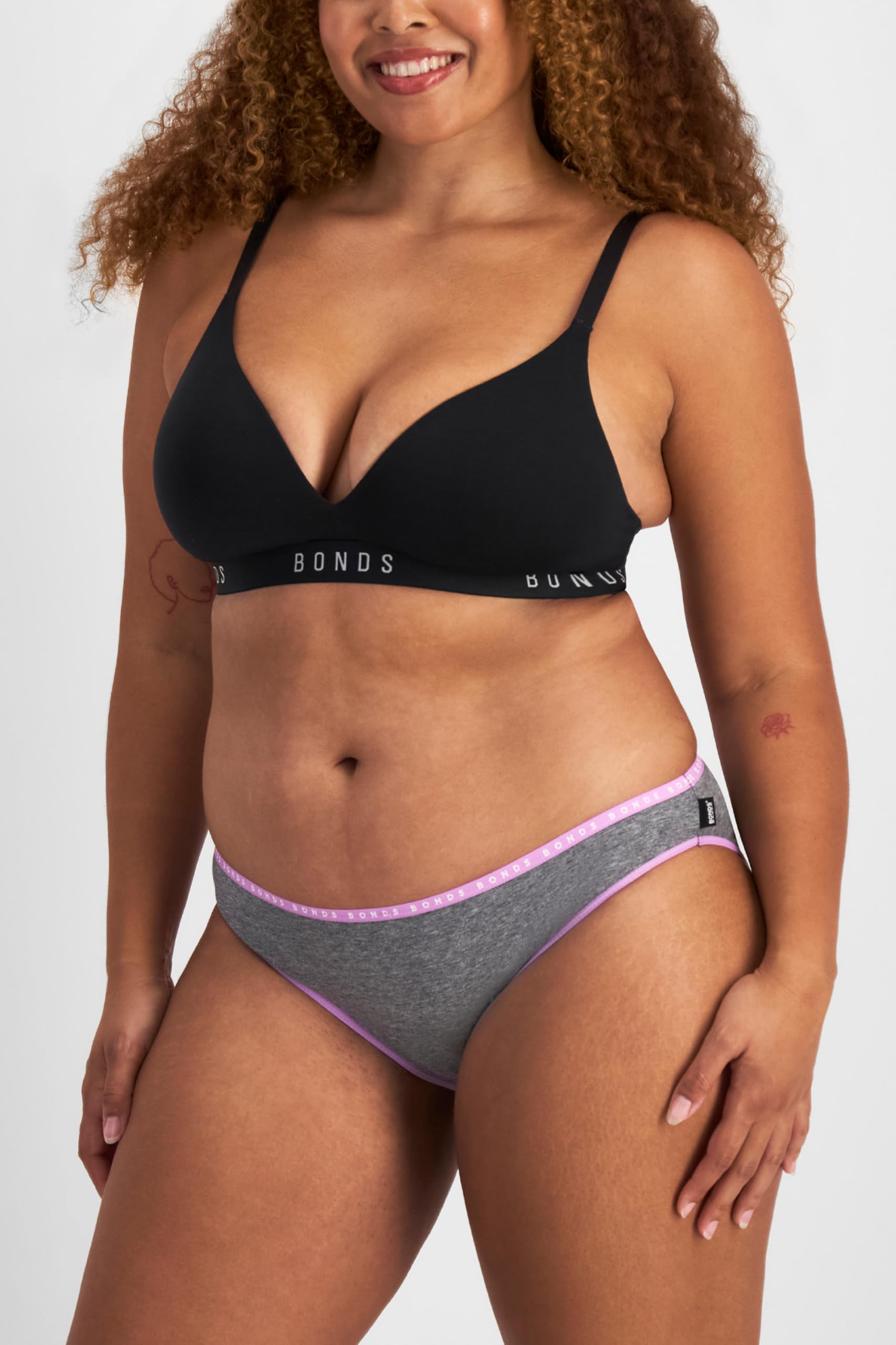 Bonds Women’s Hipster Underwear 3-Pack – Classic Low-Rise Cotton, Comfortable Everyday Fit
