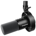 MAONO Dynamic Microphone-XLR USB Podcast Recording Mic: for Vocal Recording, Content Creation, Home Studio, Voiceover, with 192kHz/24bit, Noise Reduction, Mic Gain, Monitoring, Mute (PD300X)