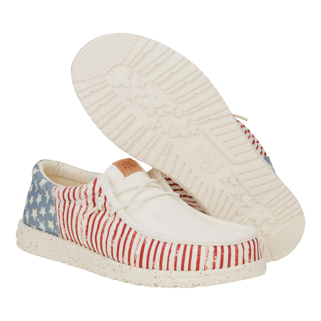 HEYDUDE Wally Funk Americana Stars - American Flag
