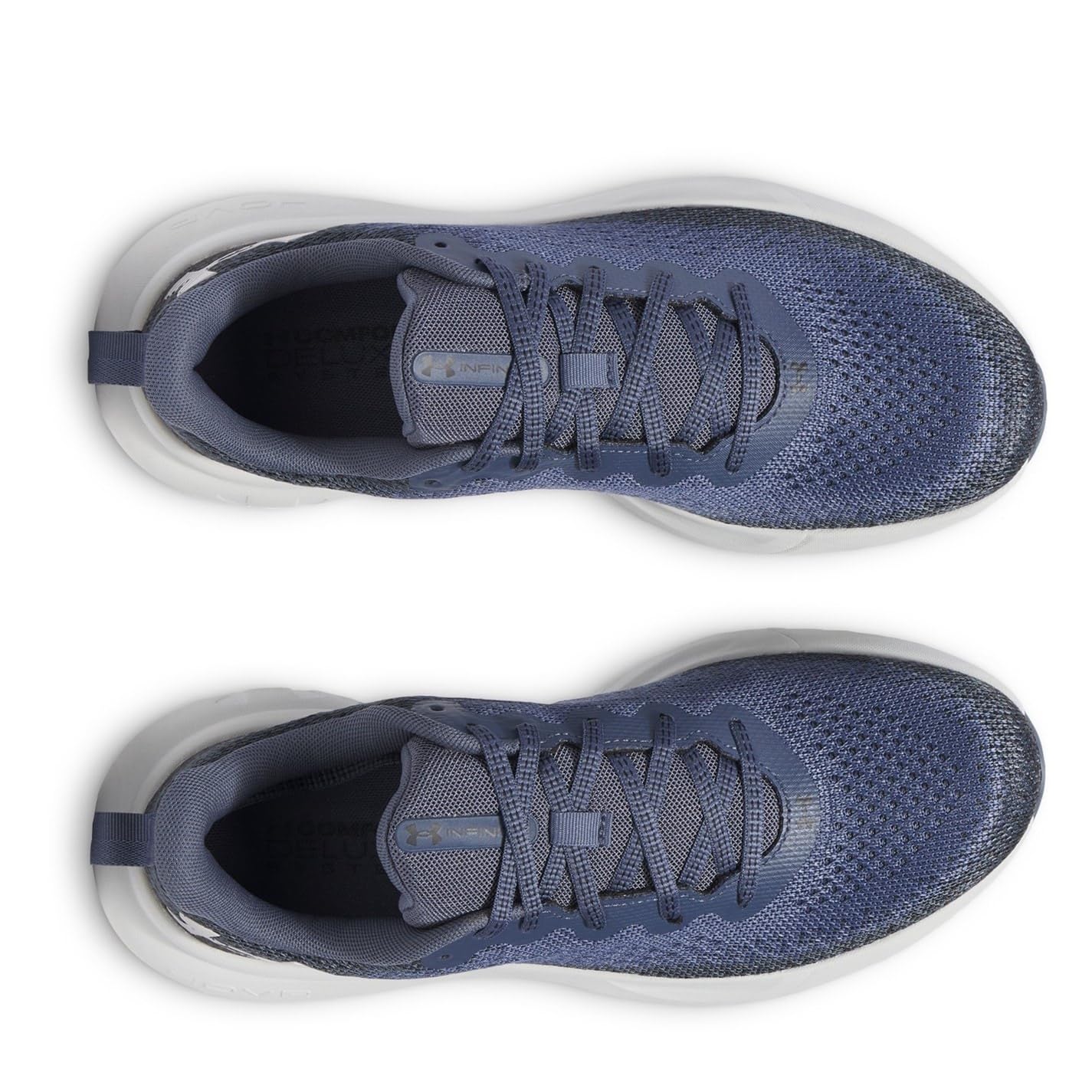 Under Armour Men's Infinite, (044) Downpour Gray/Black/White, 9.5, US