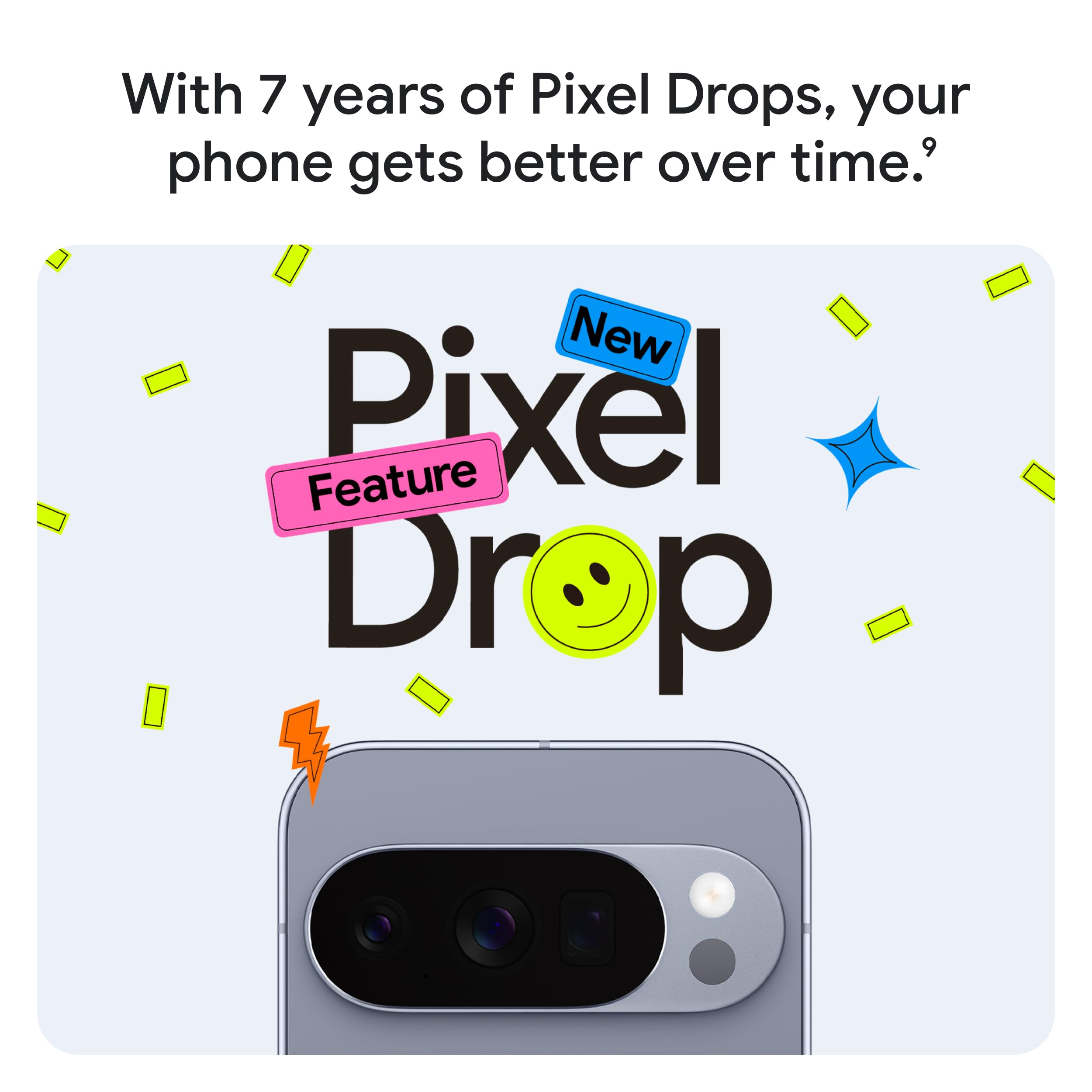 Google Pixel 10 Pro XL - Unlocked Android Smartphone - Gemini AI Assistant, Triple Rear Camera System, Fast-Charging 24+ Hour Battery, and 6.8" Super Actua Display - Obsidian - 256 GB (2025 Model)