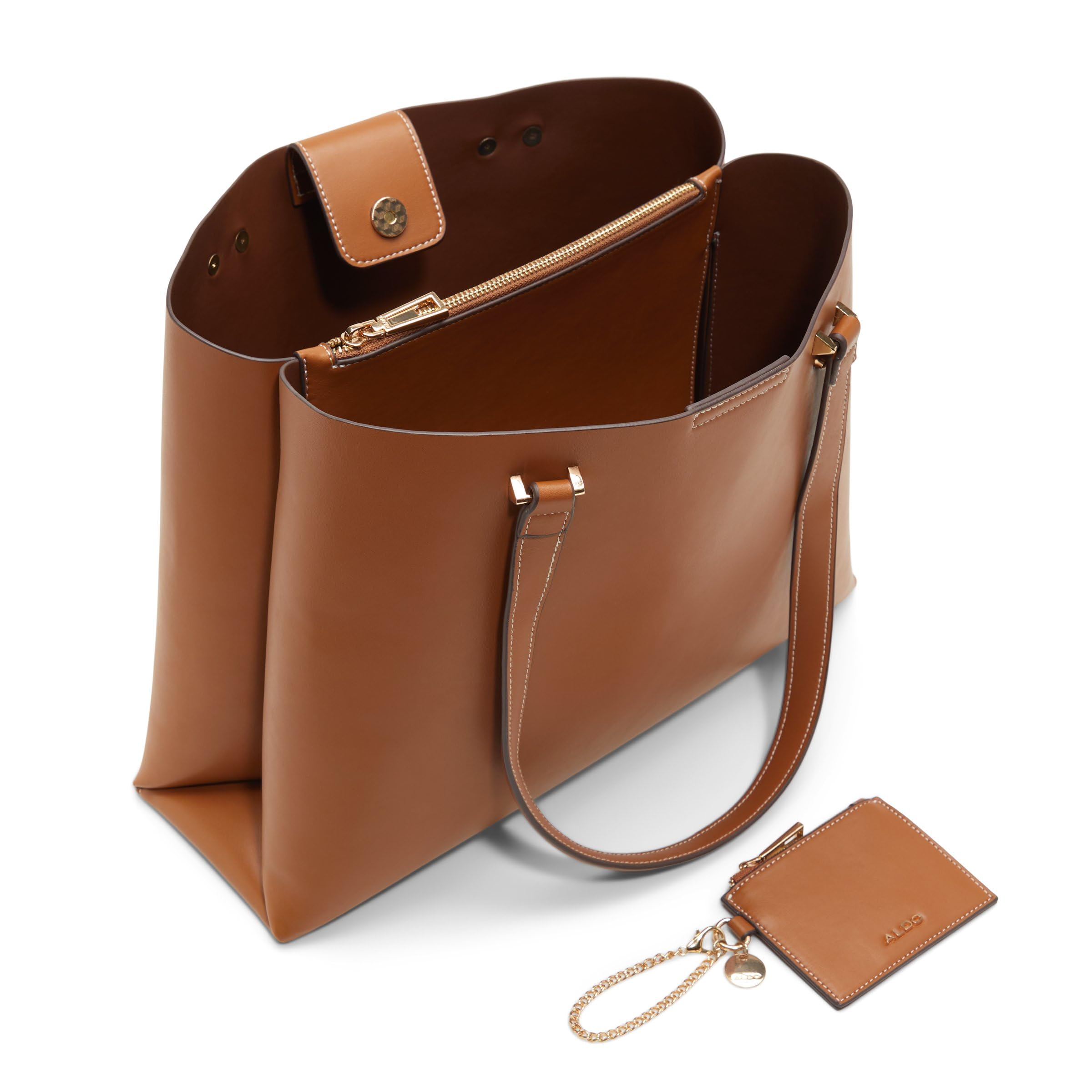 Aldo Women's Korer Satchel, Cognac