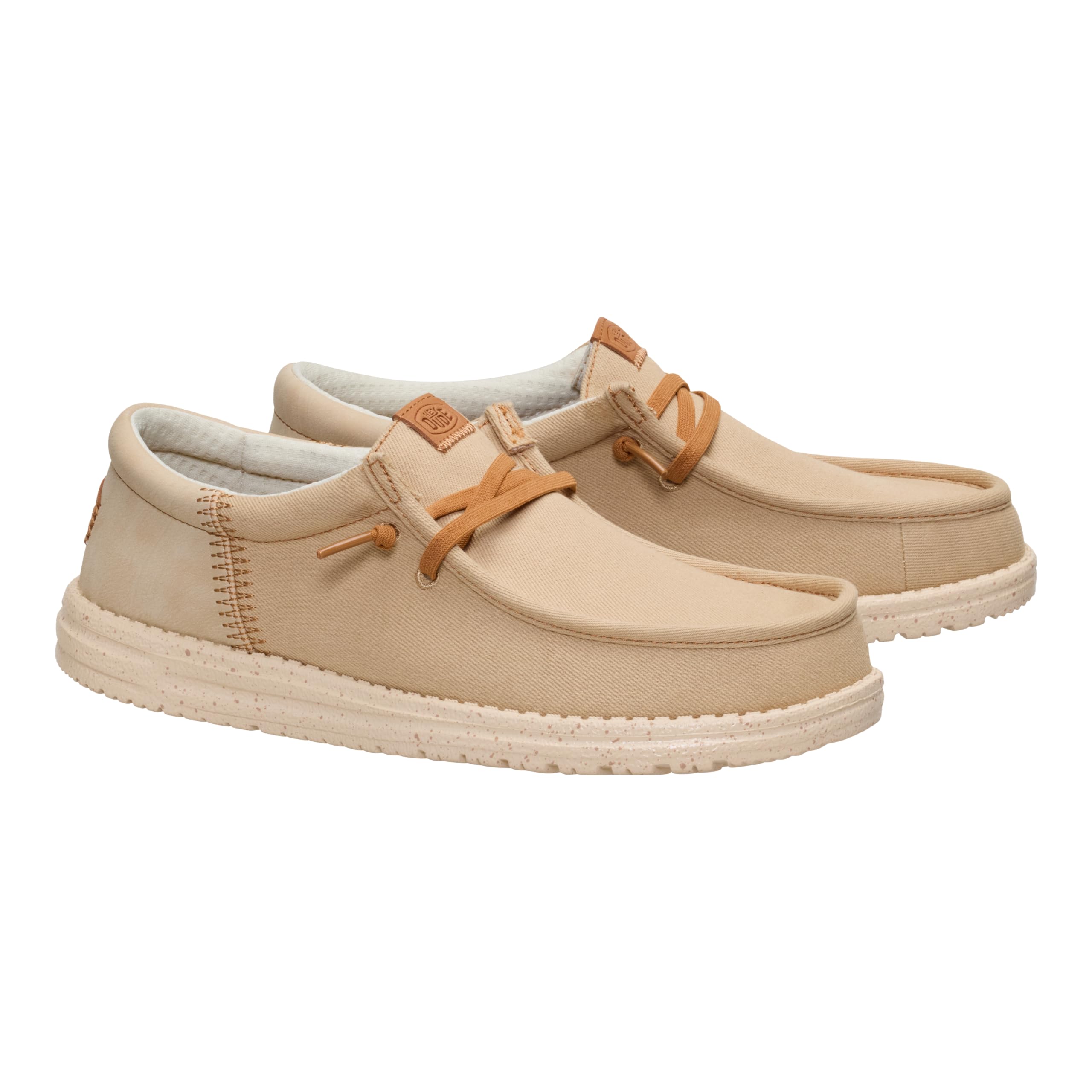 HEYDUDE Wally Funk Denim Incense 7, Men’s Shoes, Slip-on Loafers, Comfortable & Light-Weight
