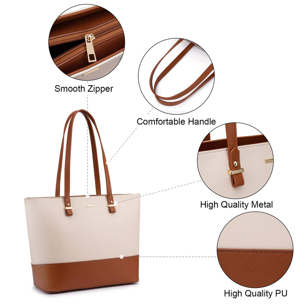 Handbags for Women Shoulder Bags Tote Satchel Hobo 3pcs Purse Set