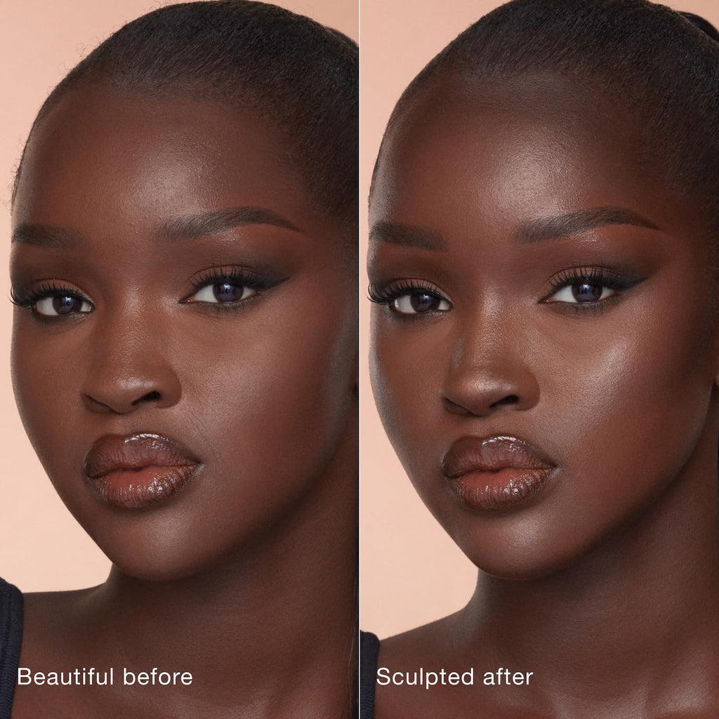 Charlotte Tilbury Hollywood Liquid Contour Wand - Easy-to-Use Contour Stick & Liquid Bronzer for Sculpting & Shaping - Leaves a Natural-Looking Sculpted Finish - Deep