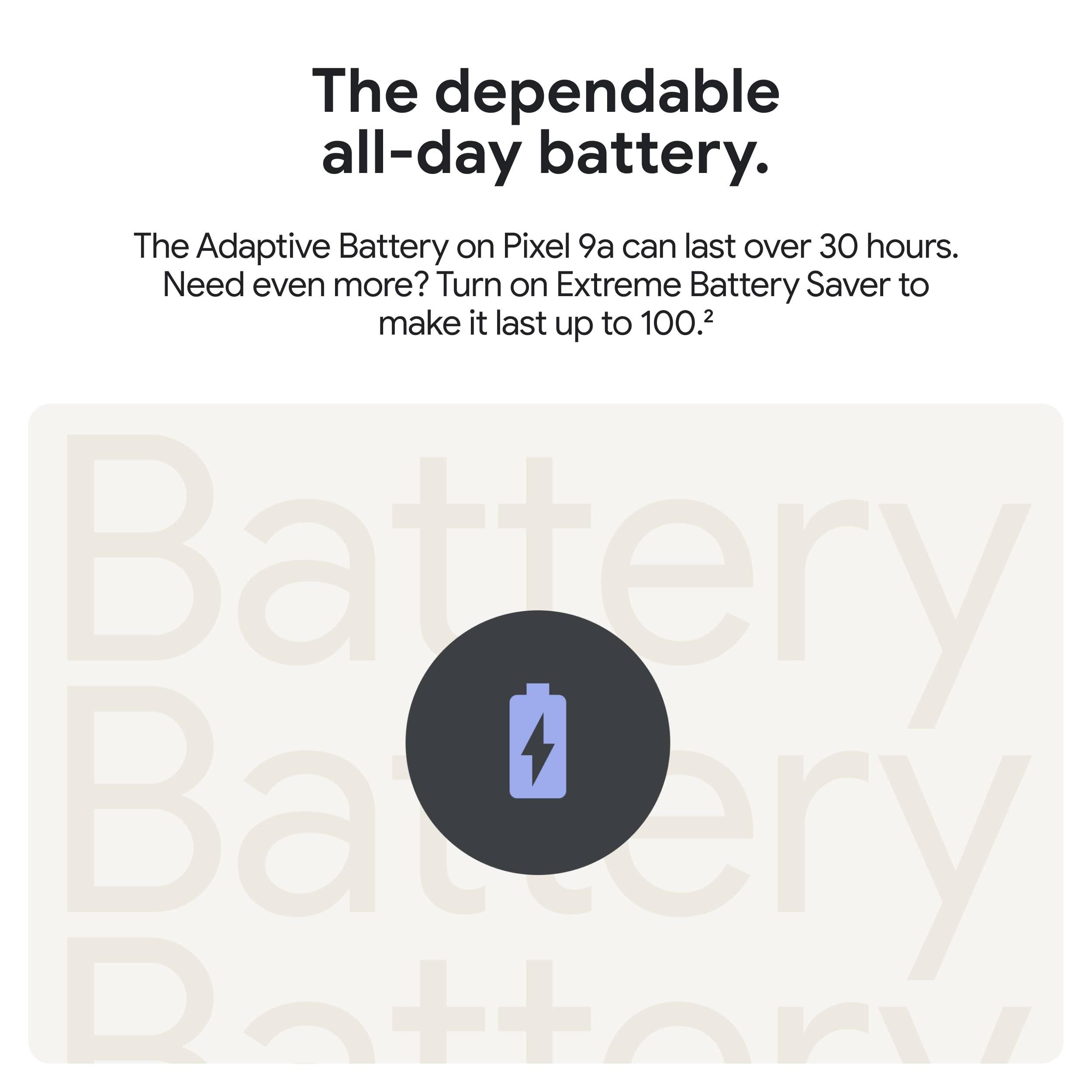 Google Pixel 9a with Gemini - Unlocked Android Smartphone with Incredible Camera and AI Photo Editing, All-Day Battery, and Powerful Security - Porcelain - 128 GB