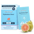 Feel Goods Hydration Hero, Sugar-Free Electrolyte Powder Packets for Daily Hydration - Electrolytes Drink Mix with Magnesium, Potassium & Vitamins for Fasting & Energy - Keto, Vegan & Organic Flavors