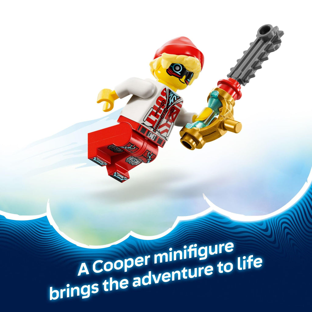 LEGO DREAMZzz Cooper's Gaming Controller Jet Toy - Building Toy Set for Kids, Boys and Girls, Ages 7+ - with 2 Build Options and 1 Minifigure - Gift Idea for Birthdays - 71489