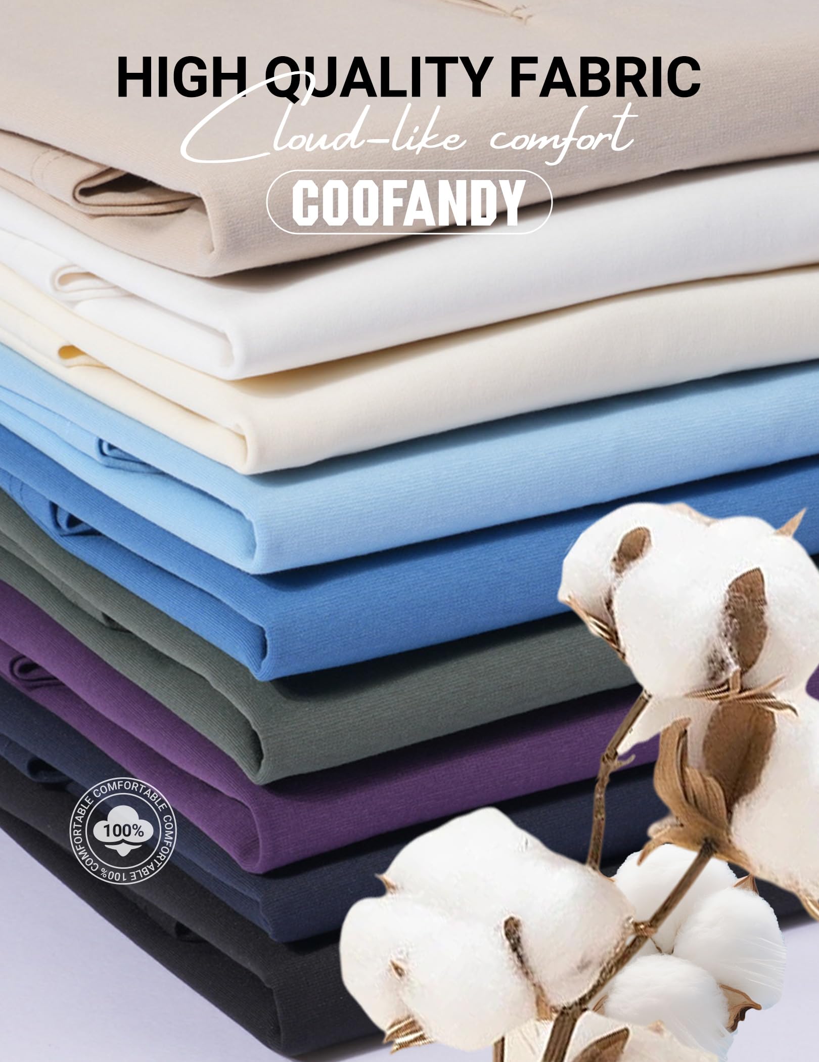COOFANDY Men's Summer Outfits Short Sleeve Tracksuit T Shirt & Shorts Sets 2 Pockets Oversize Two Piece for Casual Daily