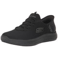 Skechers Men's Summits Colsin Sr Hands Free Slip -Ins, BBK, 11.5 Wide