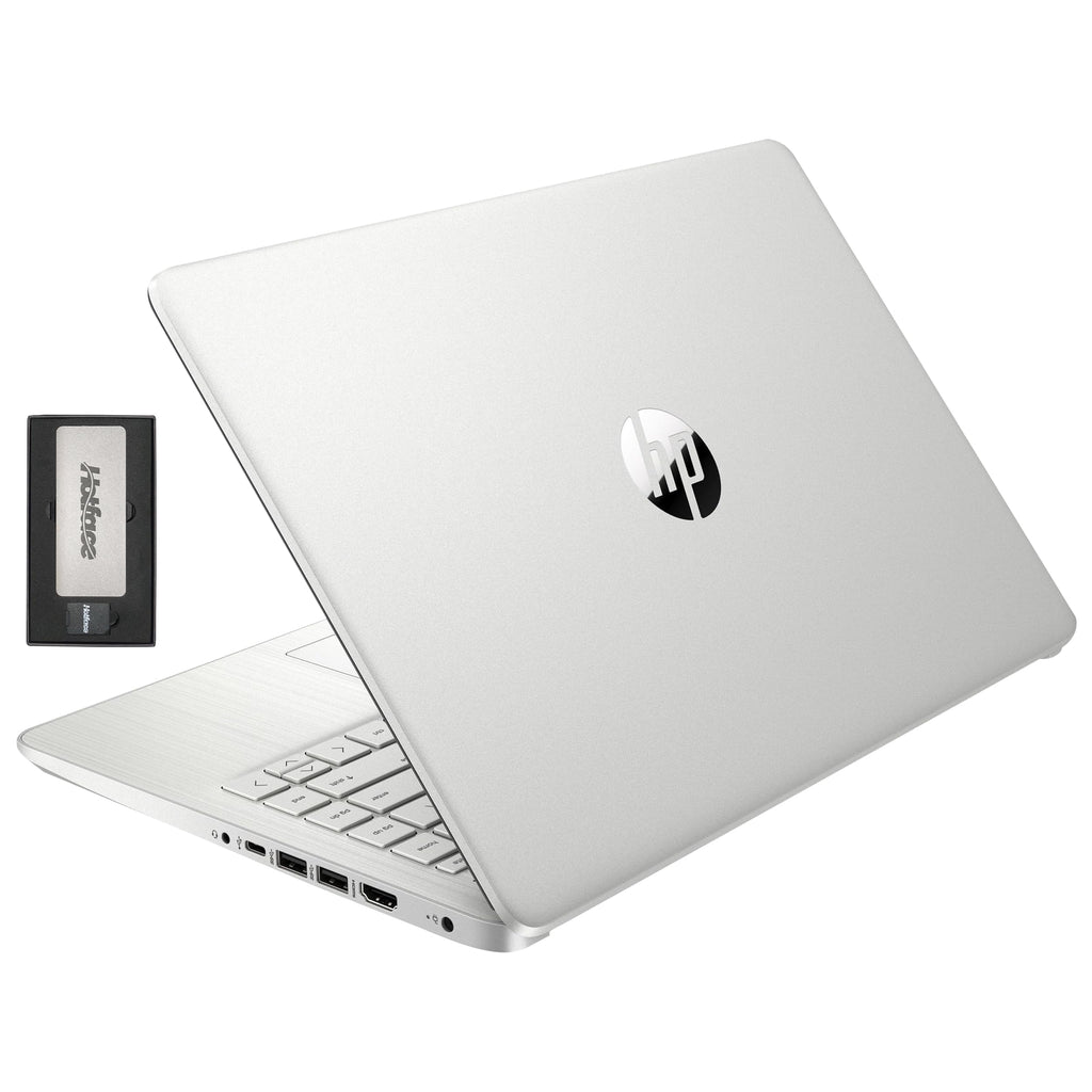 HP Stream 14" HD BrightView Laptop, Intel Processor N150, 16GB RAM, 416GB Storage (128GB eMMC + 288GB Docking Station Set), Intel UHD Graphics, 720p Camera, Wi-Fi, 1 Year Office 365, Win 11 S, Silver