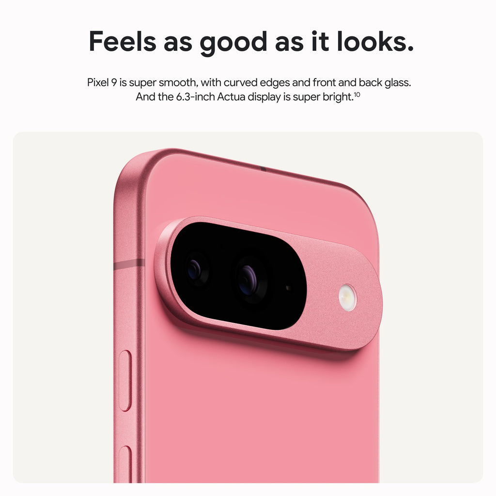 Google Pixel 9 - Unlocked Android Smartphone with Gemini, 24-Hour Battery, Advanced Camera, and 6.3" Actua Display - Wintergreen - 256 GB