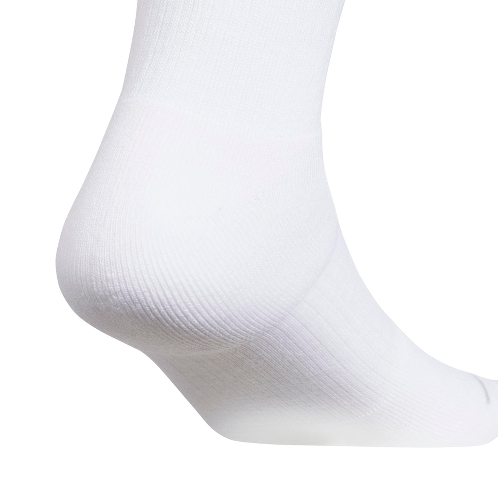 adidas Mens Cushioned High Quarter Socks (3 Pairs) Durable & Comfortable