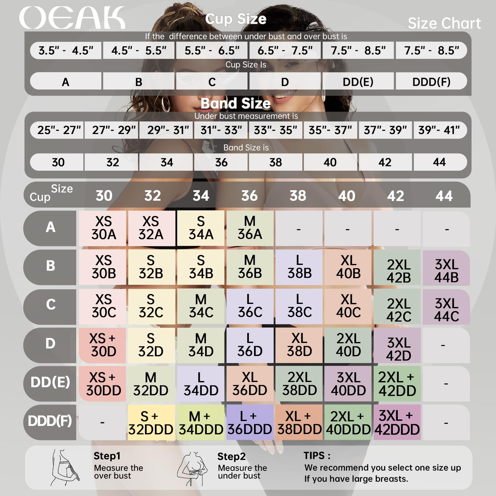 OEAK Womens Deep V Bras Wireless Comfortable Bra Supportive No Underwire Bras Tshirt Push Up Bralettes Plunge Seamless Bra Black M