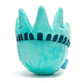 Barkbox Lady Liberty Ball Plush Dog Toy – 2-in-1 Squeaky and Crinkle Dog Toy with Plush Exterior and Textured Ball Core – Large Dog