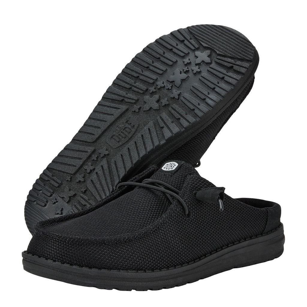 HEYDUDE Wendy Slip Mono - Black/Black