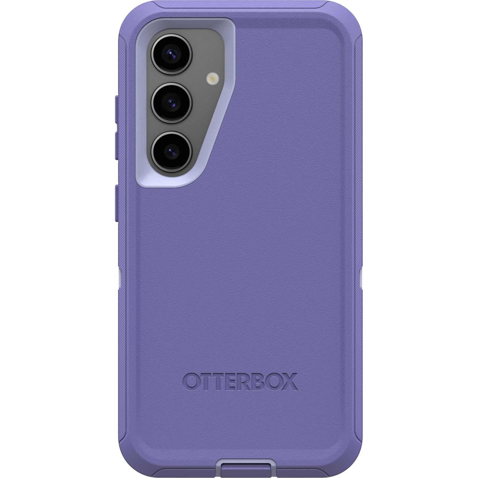 OtterBox Samsung Galaxy S24 Defender Series Case - MOUNATIN Majesty (Purple), Rugged & Durable, with Port Protection, Includes Holster Clip Kickstand
