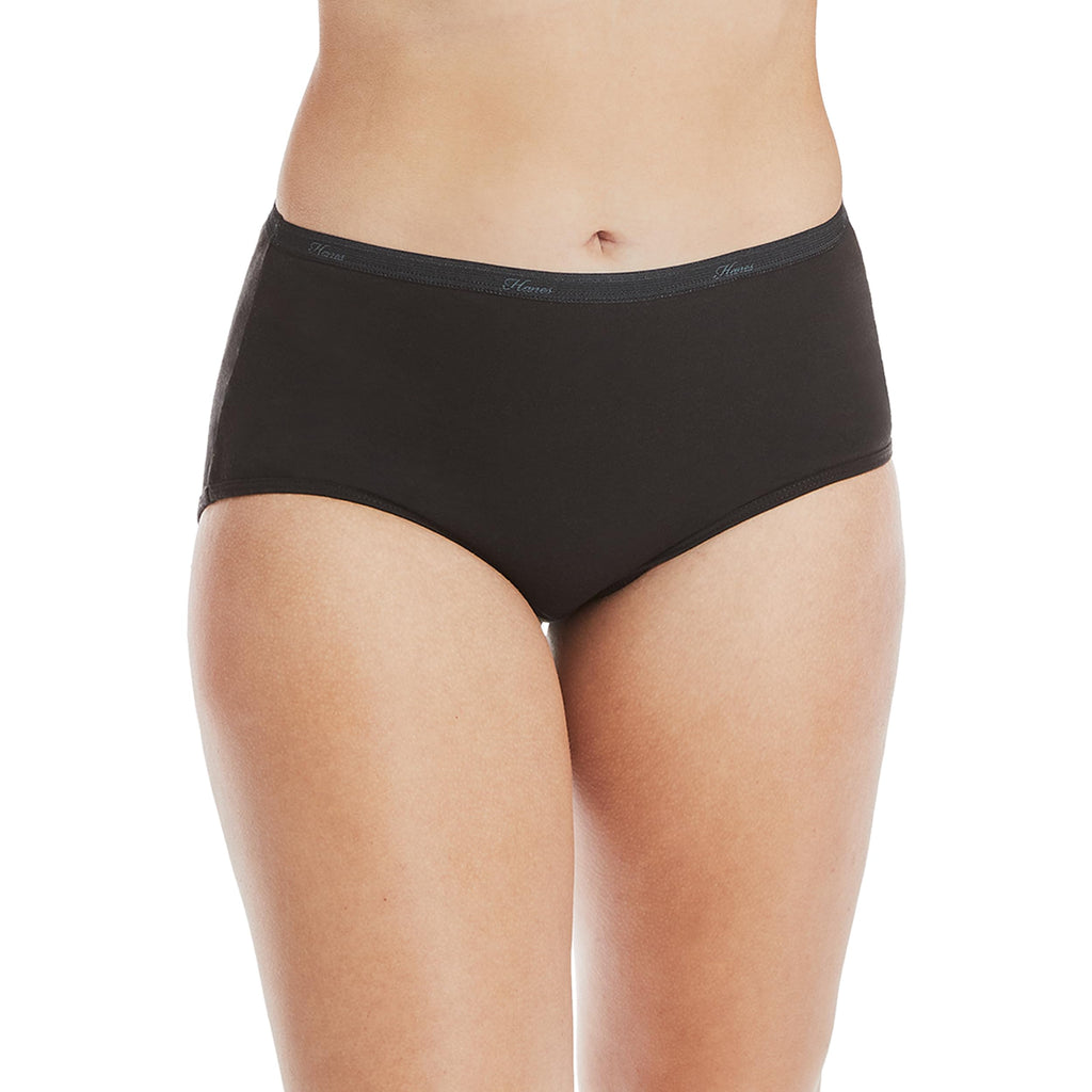 Hanes womens Cotton briefs underwear, 10 Pack - Brief Assorted 1, 9 US