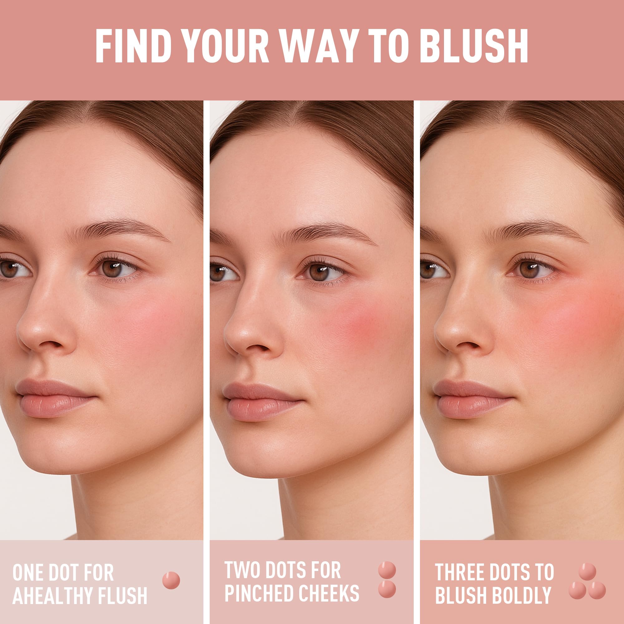 FV Liquid Blush, Long Lasting Buildable Cream Cheek Tint with High-Pigment Color, Weightless Blendable Formula for Natural Dewy Finish (Honey)