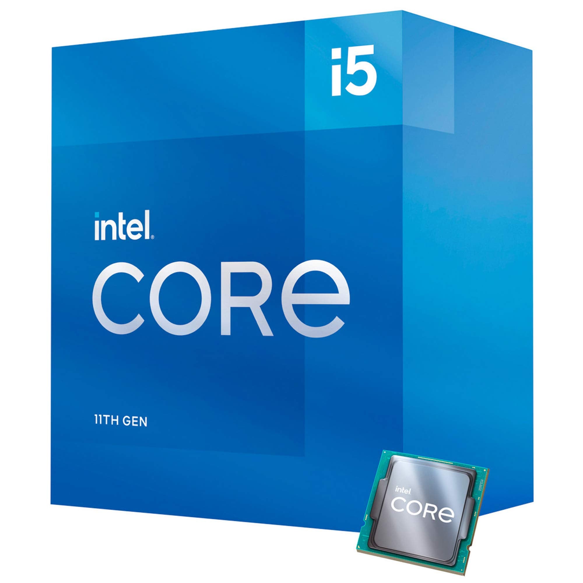 Intel® Core™ i5-11400 Desktop Processor 6 Cores up to 4.4 GHz LGA1200 (Intel® 500 Series & Select 400 Series chipset) 65W