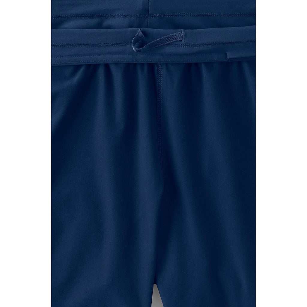 Lands' End Womens Comfort Waist Curvy 5in Swim Short Panty Deep Sea Navy Regular 2