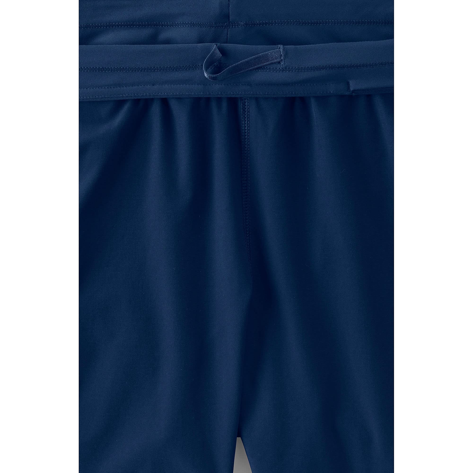 Lands' End Womens Comfort Waist Curvy 5in Swim Short Panty Deep Sea Navy Regular 2