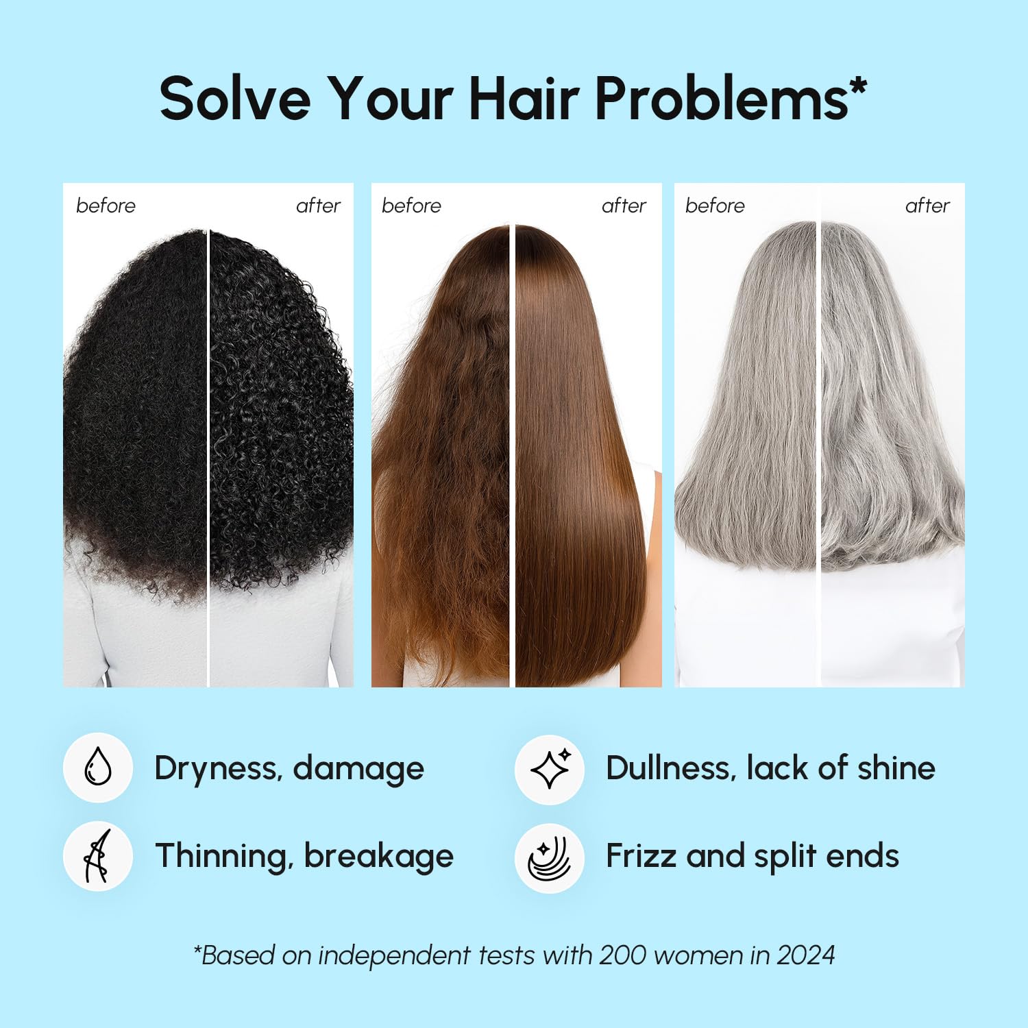 MAREE Deep Conditioning Hair Mask for Damaged Hair Treatment – Keratin Hair Care for Hydrating Growth Repair Moisturizing – Dry Curly Color Refreshing – Tratamiento Mascarilla Para el Cabello Seco