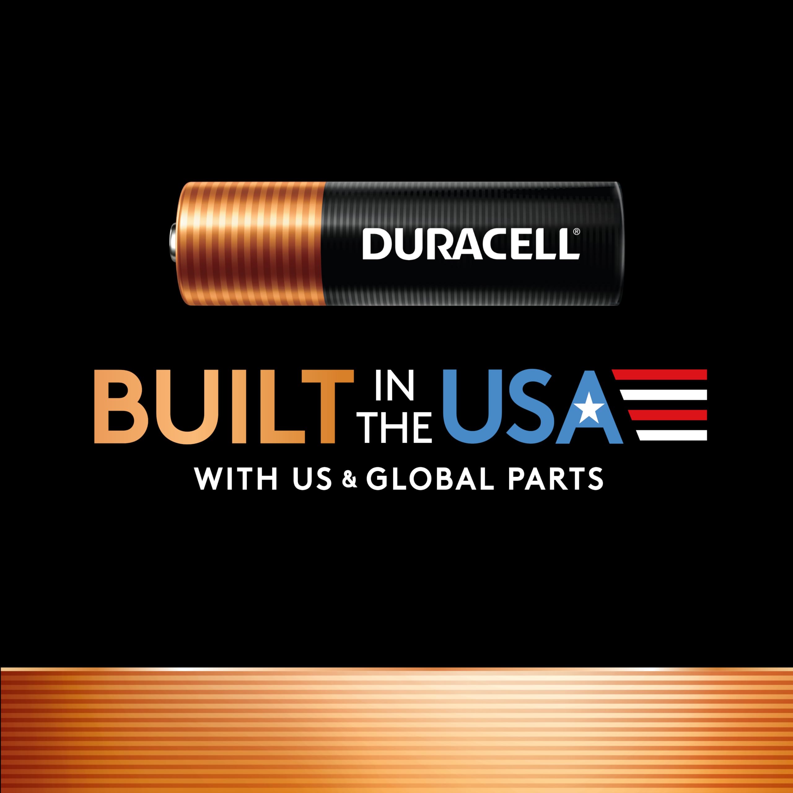 Duracell Coppertop AA Alkaline Batteries with POWER BOOST Ingredients, 28 Count (Pack of 1), Long-Lasting Alkaline, Re-closable for Quick Access and Organized Storage