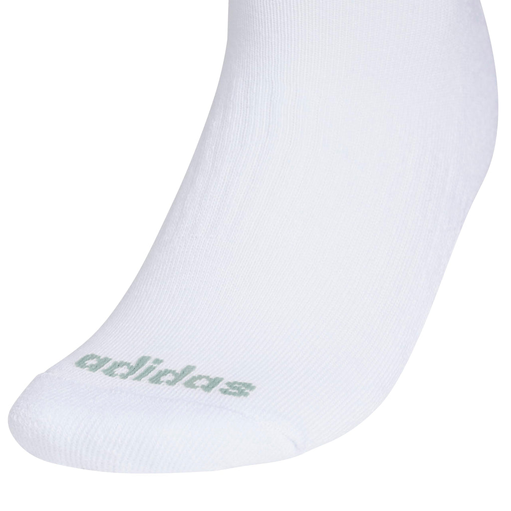 adidas Womens Cushioned Sport High Quarter Socks (3 Pairs) Durable & Comfortable