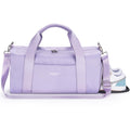 PHSYNI Gym Bag for Women Girls with Shoe Compartment & Wet Pocket - Duffle Bag for Travel Sports Fitness Workout Athletic, 19"-Medium, Purple
